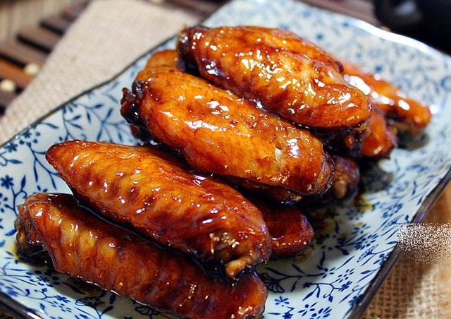 canh ga sot mat ong
